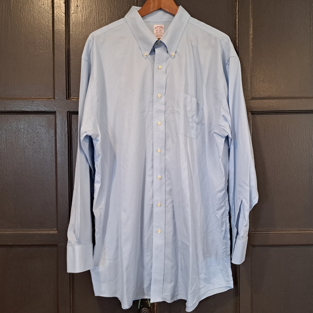 Light blue Brooks Brothers dress shirt